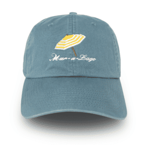 Mar-a-Lago Umbrella Hat - light blue