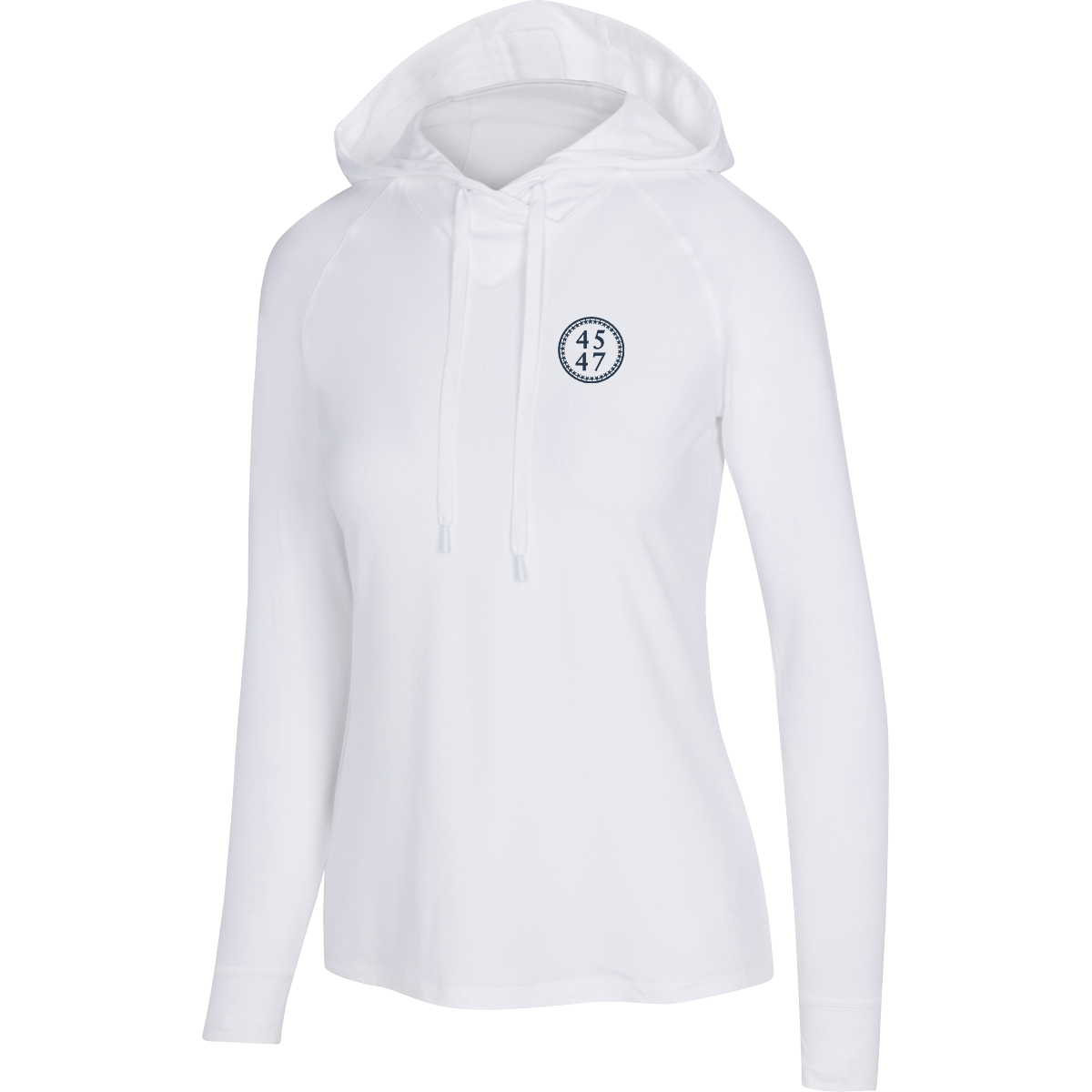 Ladies hoodie - white